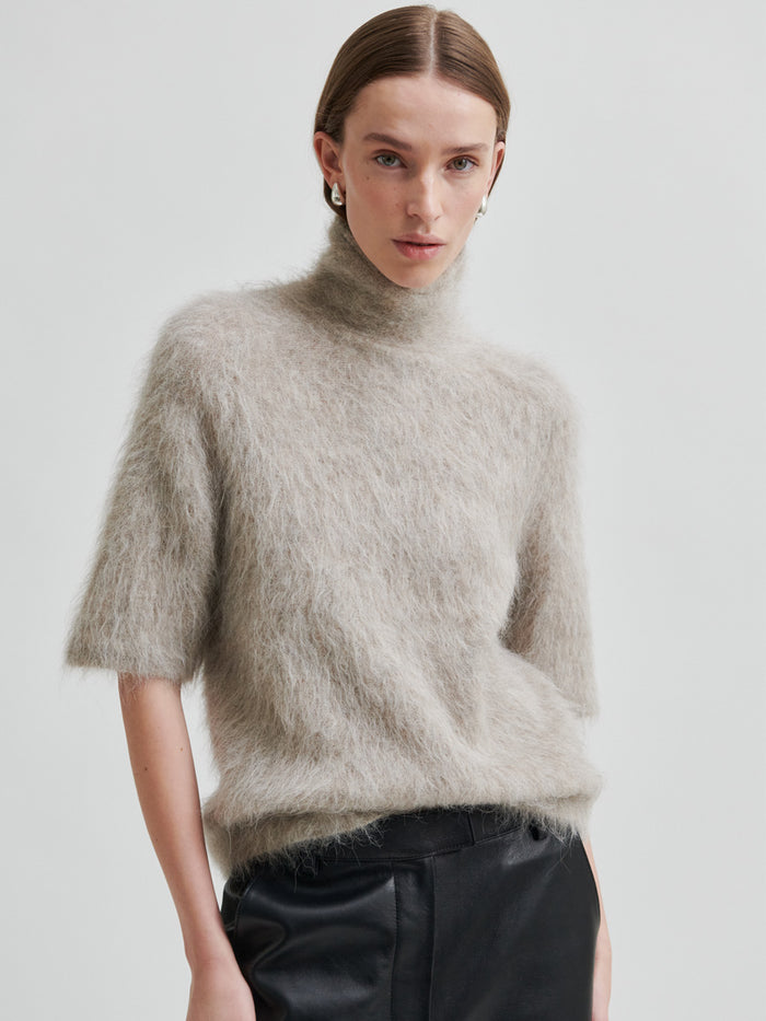 Second Female Karla Pörröneule Vaaleanruskea/Beige