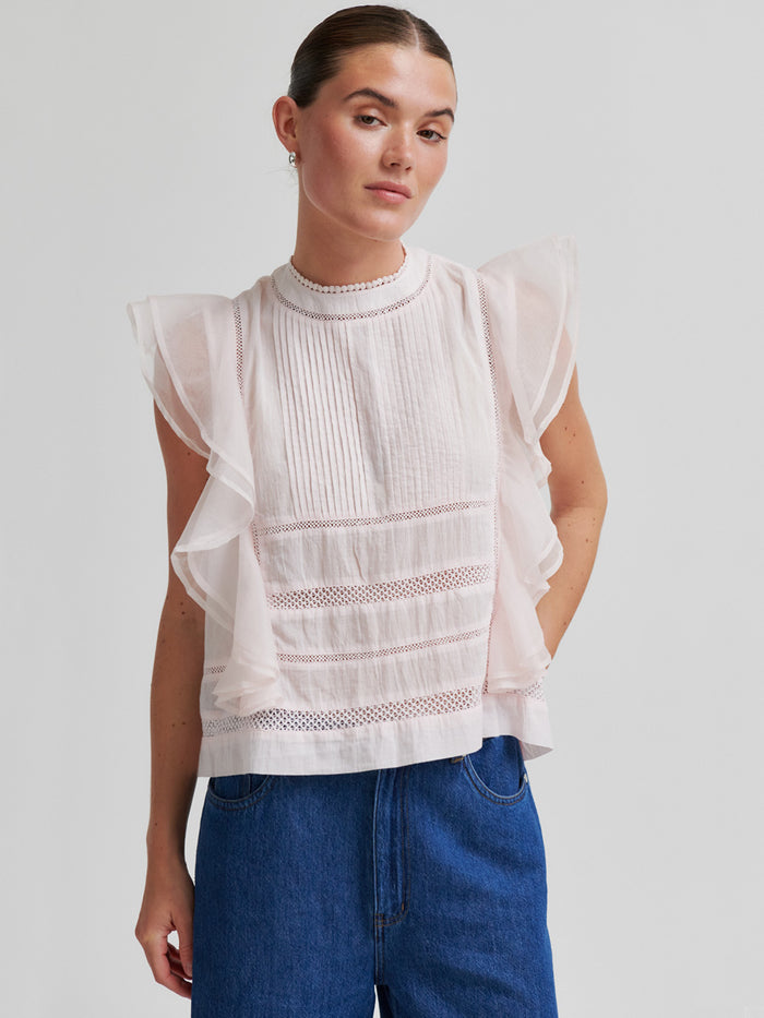 Second Female Kristel Röyhelötoppi Vaaleanpunainen