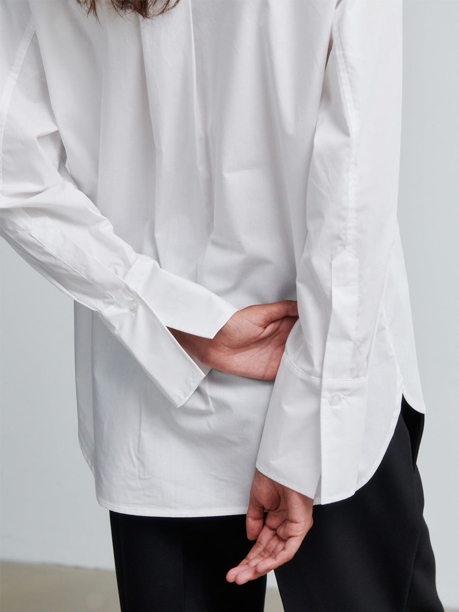 Second Female Larkin Klassinen Kauluspaita Valkoinen