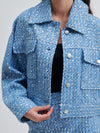 Second Female Lemara Jacket Denim Blue Lyhyt Takki Vaaleansininen