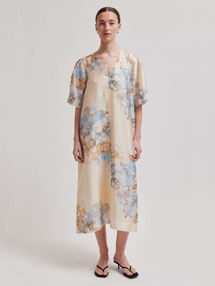 Second Female Lugana Kuviollinen Maksimekko