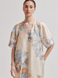 Second Female Lugana Kuviollinen Maksimekko