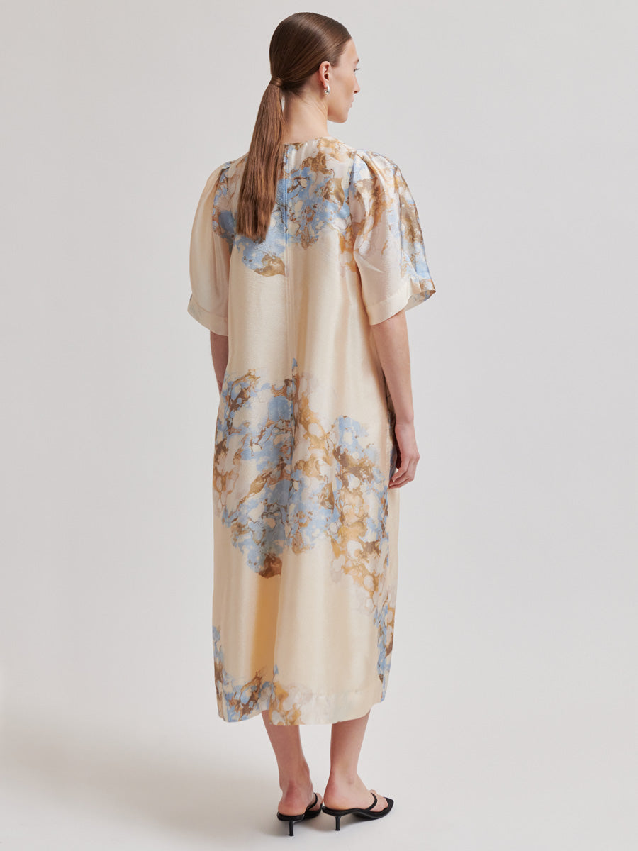 Second Female Lugana Kuviollinen Maksimekko