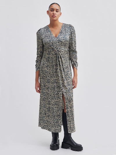 Second Female Luna Maxi Dress Woodland Gray