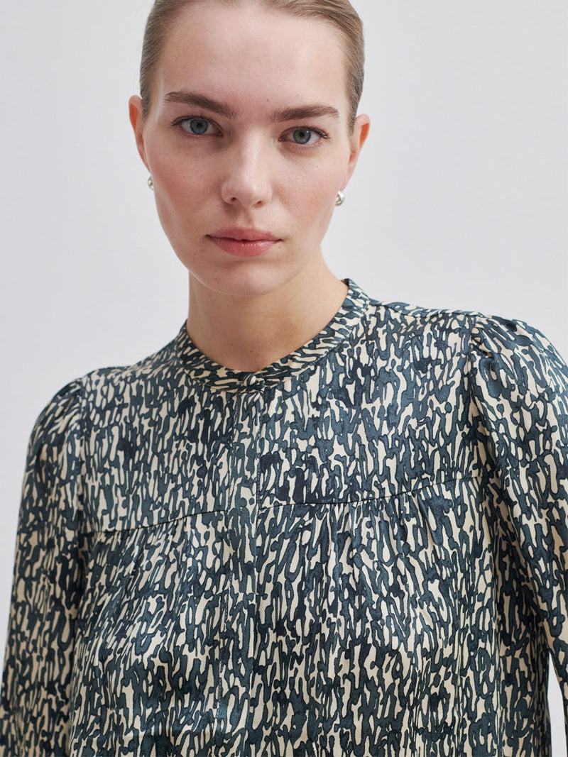 Second Female Luna Shirt Woodland Gray