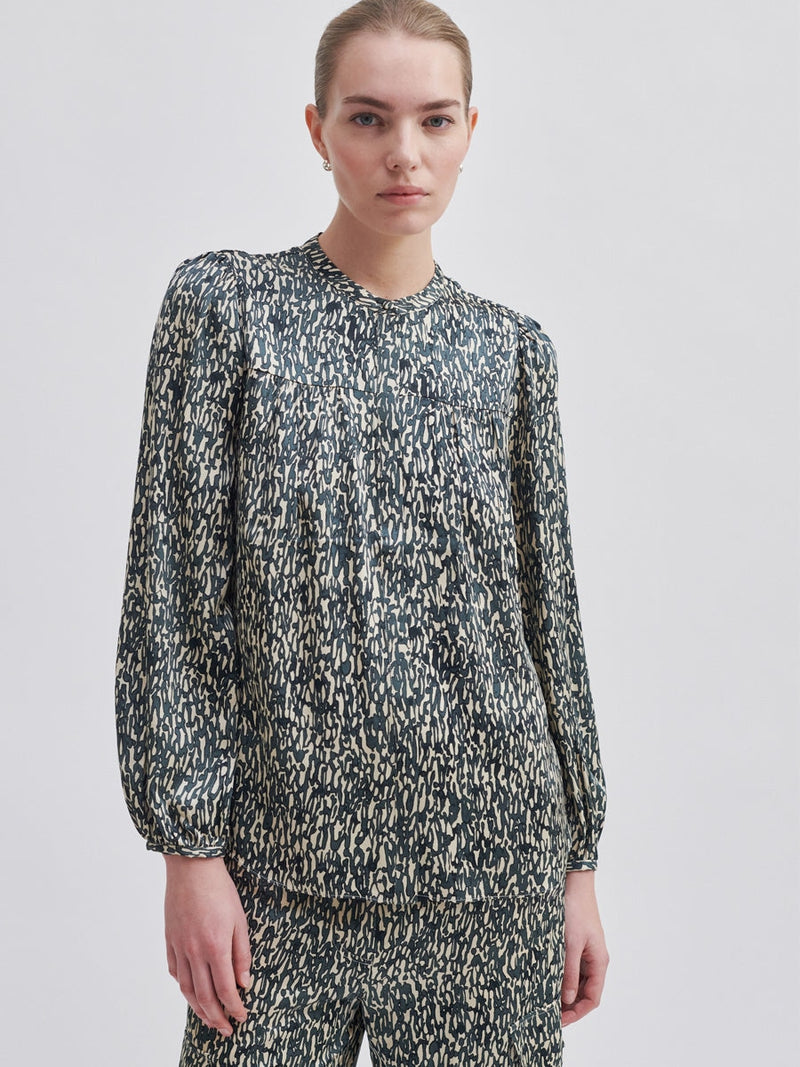 Second Female Luna Shirt Woodland Gray