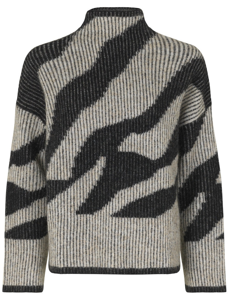 Second Female Tallaha Knit T-Neck Brazilian Sand
