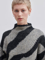Second Female Tallaha Knit T-Neck Brazilian Sand