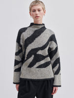 Second Female Tallaha Knit T-Neck Brazilian Sand