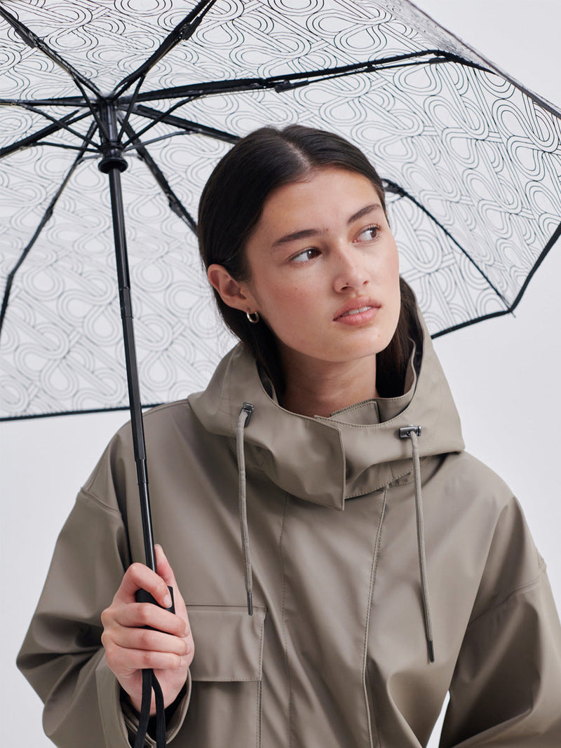 Second Female Umbrella Sateenvarjo Läpinäkyvä