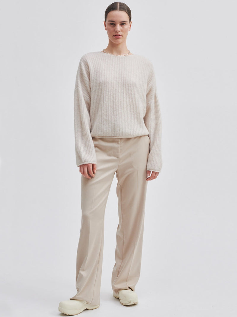 Second Female Ymma Knit Open Back Summer Sand