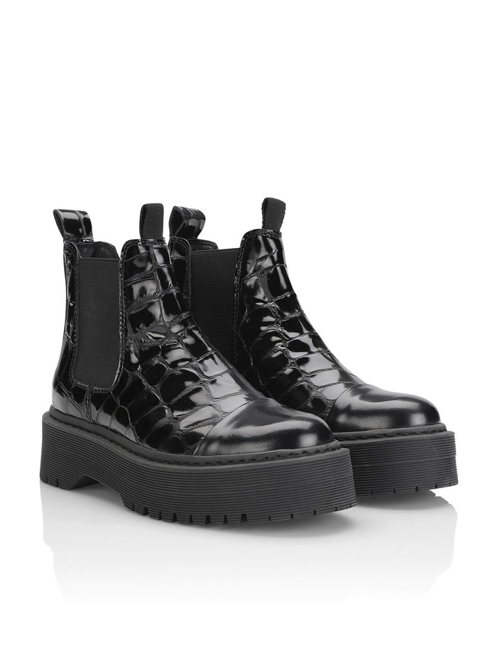Shoe Biz Copenhagen Peyo Cuca Mate Polido Nilkkuri Musta