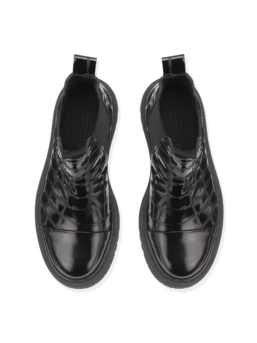 Shoe Biz Copenhagen Peyo Cuca Mate Polido Nilkkuri Musta