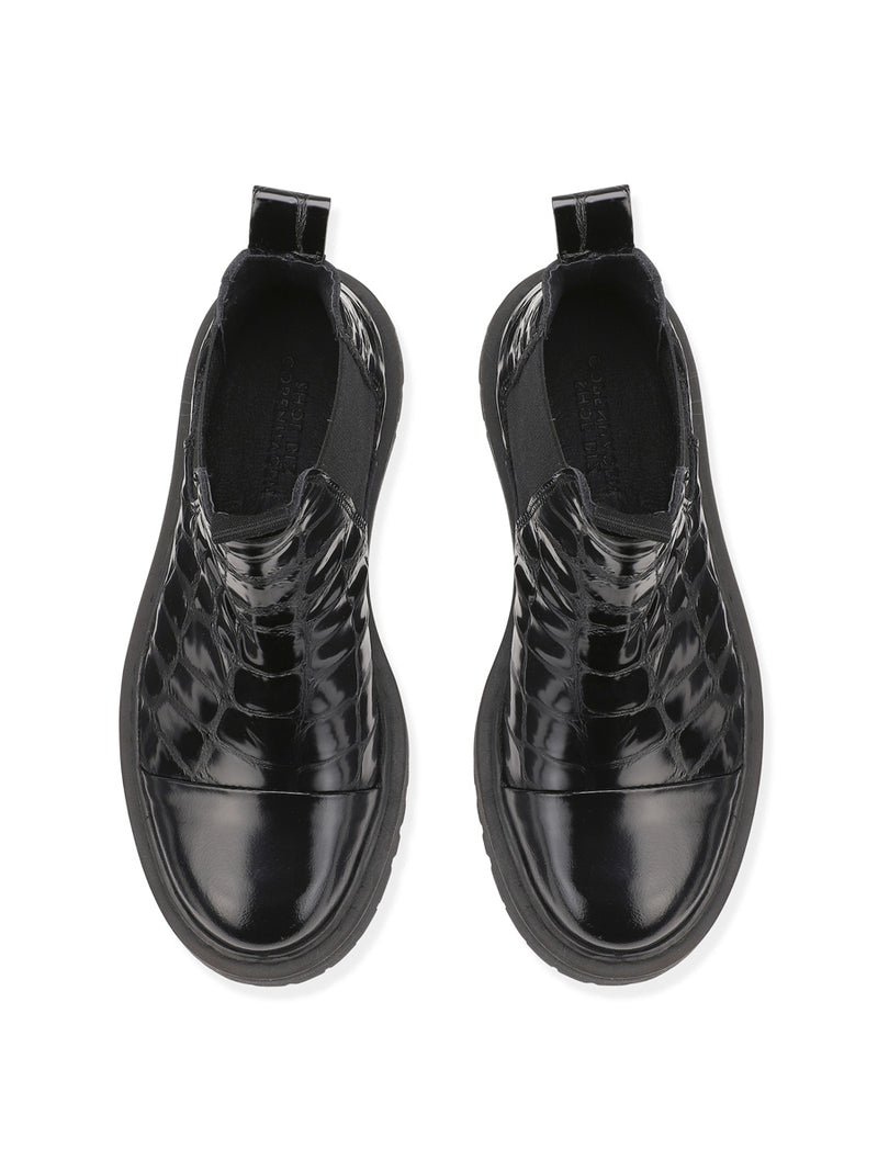 Shoe Biz Copenhagen Peyo Cuca Mate Polido Nilkkuri Musta
