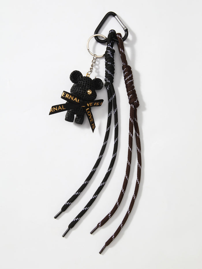 Sticky Bestie Bag Charm Set Musta