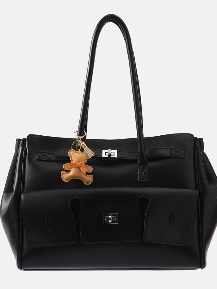 Sticky Bestie Bear Bag Charm Nalle Laukkukoru Ruskea