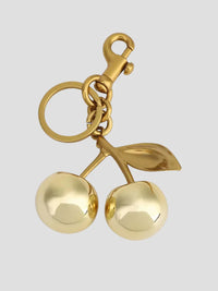 Sticky Bestie Cherry Bag Charm Laukkukoru Kulta