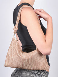 Sui Ava Crystal Vibes Bloom Bag Kimaltava Laukku Beige