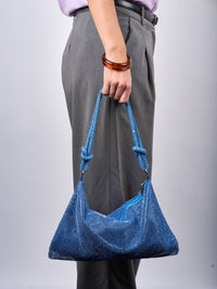 Sui Ava Crystal Vibes Bloom Bag Kimaltava Laukku Sininen