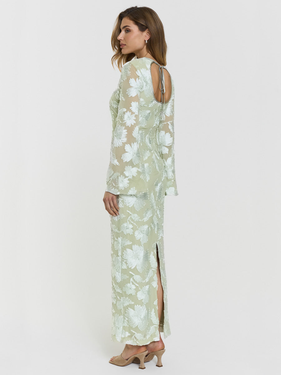 Twist & Tango Frances Pitkä Juhlamekko Vaaleanvihreä