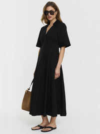 Twist & Tango Lou Pitkä Paitamekko Musta