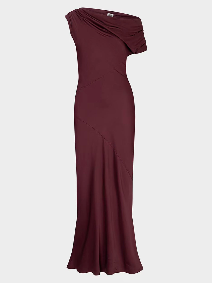 VANESSA satin dress