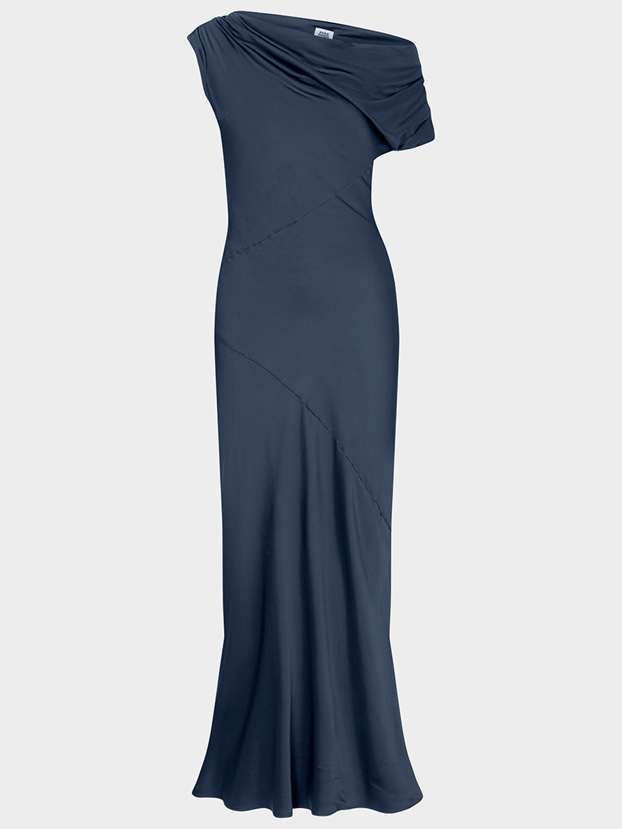 Twist & Tango Vanessa Satiininen Juhlamekko Sininen