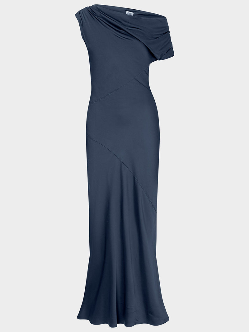 Twist & Tango Vanessa Satiininen Juhlamekko Sininen