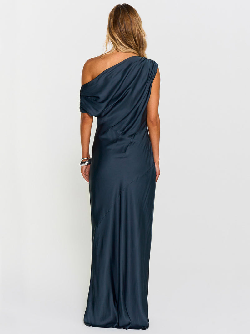 Twist & Tango Vanessa Satiininen Juhlamekko Sininen