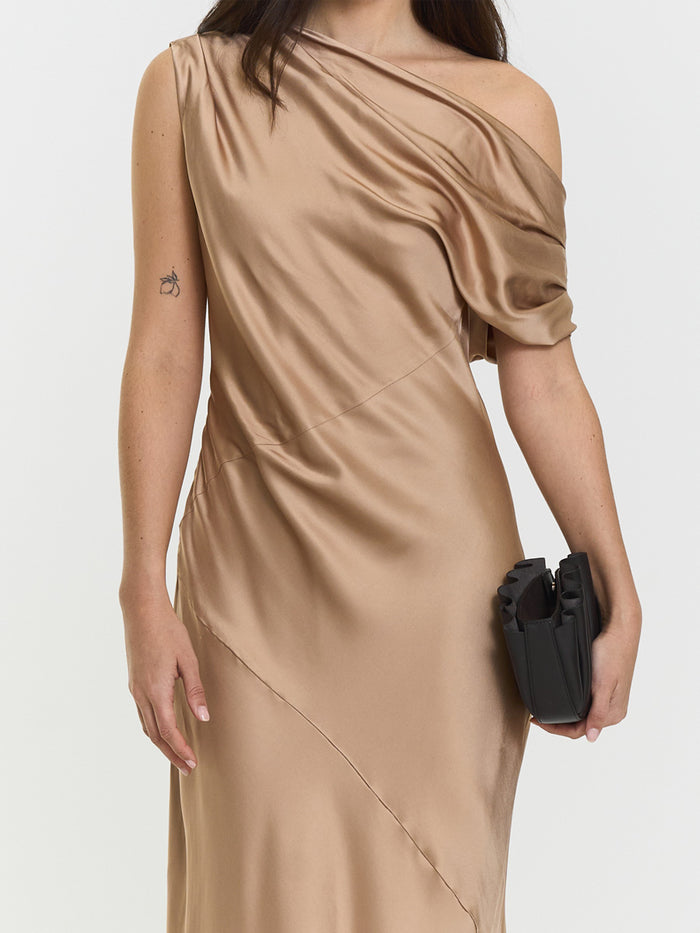 Twist & Tango Vanessa Satiinimekko Beige