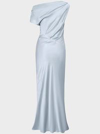 Twist & Tango Vanessa Pitkä Satiininen Juhlamekko Vaaleansininen