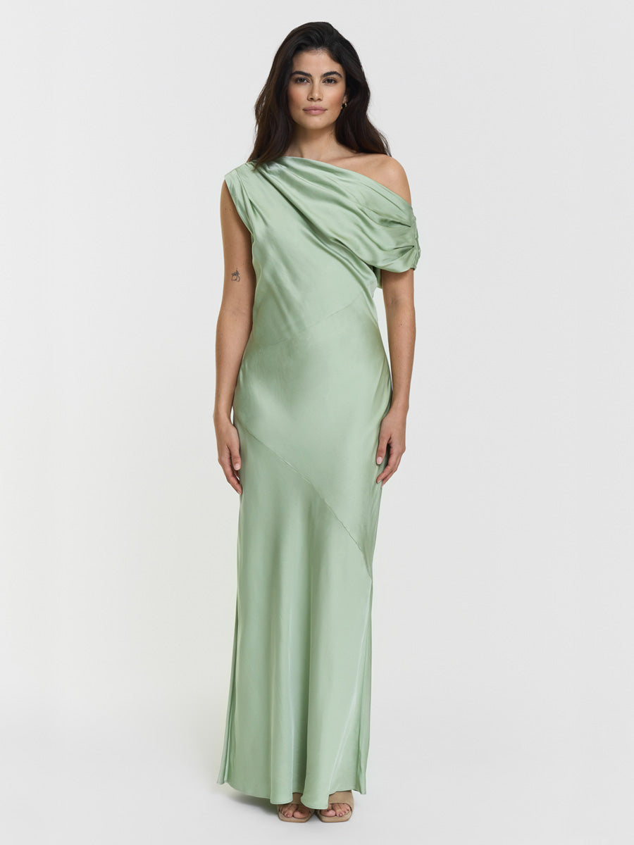 VANESSA satin dress
