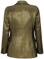 YAYA Blazer with glitter effect