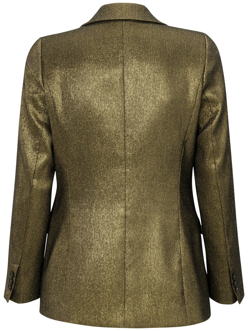 YAYA Blazer with glitter effect