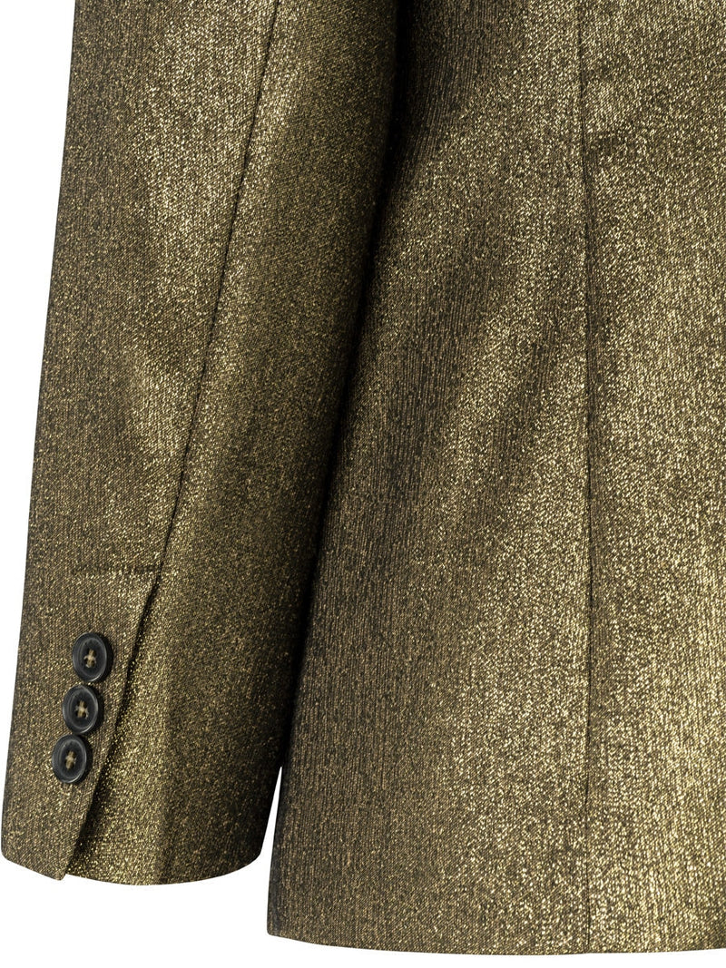 YAYA Blazer with glitter effect