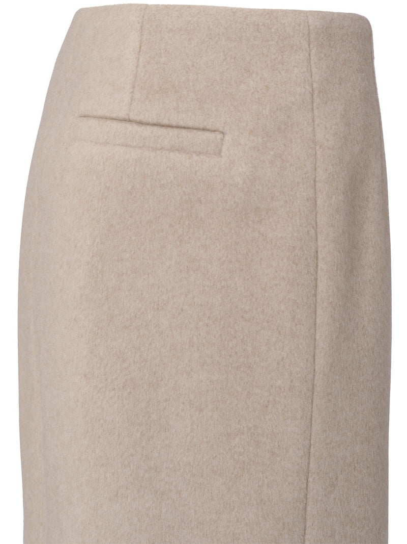 YAYA Soft mini skirt Beige melange