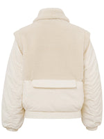 Bomber With Detachable Sleeves Takit