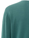 YAYA Wrap sweater with v-neck Hydro Blue