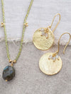 A Beautiful Story CHERISH labradorite gold necklace