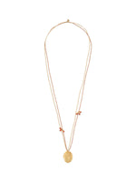 A Beautiful Story Courage Carnelian Gold Necklace