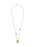 A Beautiful Story Courage Lapis Lazuli Gold Necklace