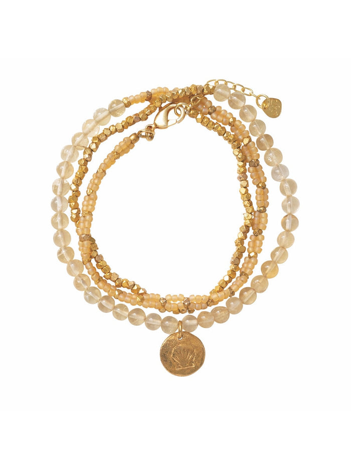 A Beautiful Story DAZZLE citrine gold bracelet