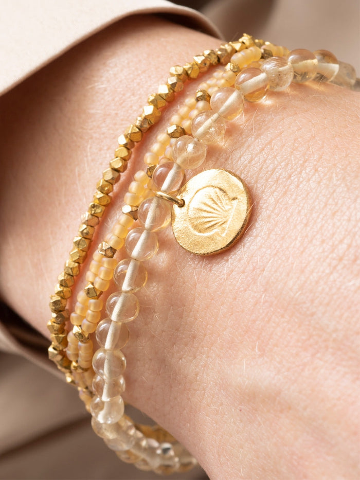A Beautiful Story DAZZLE citrine gold bracelet
