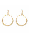 A Beautiful Story KINDNESS citrine gold earrings