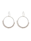 A Beautiful Story KINDNESS silver earrings smokey quartz
