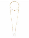 A Beautiful Story RAINBOW citrine gold glasses cord 