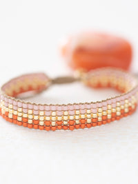 A Beautiful Story Soul Carnelian Gold Bracelet
