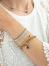 A Beautiful Story Soul Lapis Lazuli Gold Bracelet