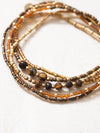 A Beautiful Story TOGETHER tiger eye gold bracelet