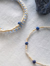 A Beautiful Story Warrior Lapis Lazuli Gold Bracelet
